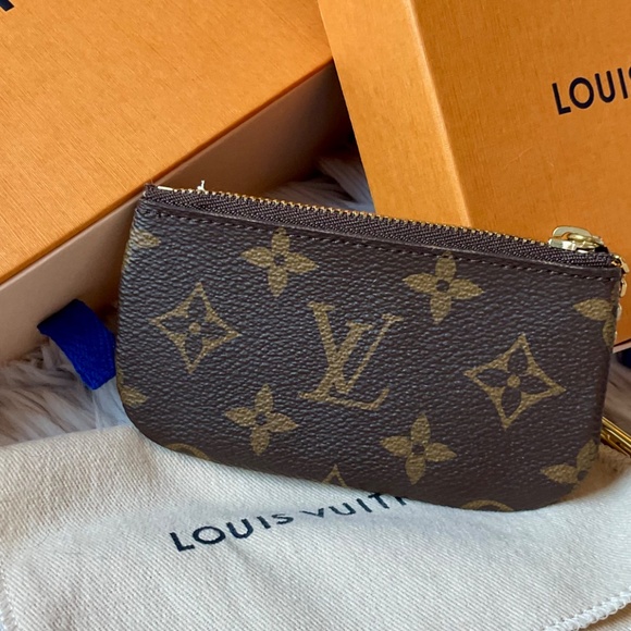 Authentic Louis Vuitton Monogram Coin Key Purse Pouch MINT EUC BOX DUST BAG - Picture 5 of 10